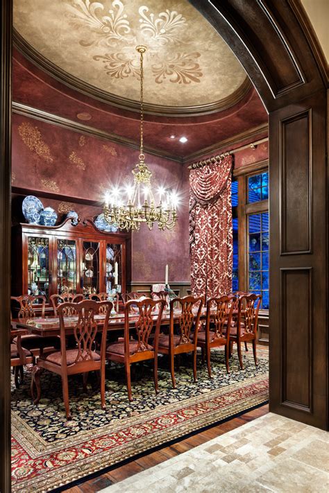 English Manor Traditional Dining Room Houston By Jauregui