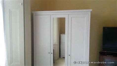 Ikea wardrobe with 3 door inc 1 mirror door wardrobe design thank you for your the time, please feel free to leave your review. IKEA Apelund 3 door wardrobe Design - YouTube