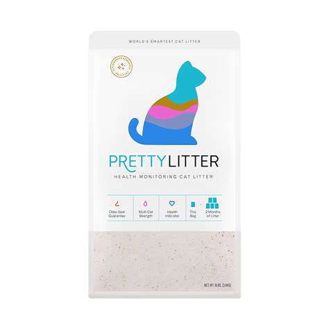 Pretty Litter Health Monitoring Multi Cat Crystal Cat Litter