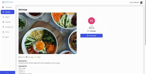 GitHub HarryYu02 Recipe App Let Em Cook Is A Full Stack Recipe