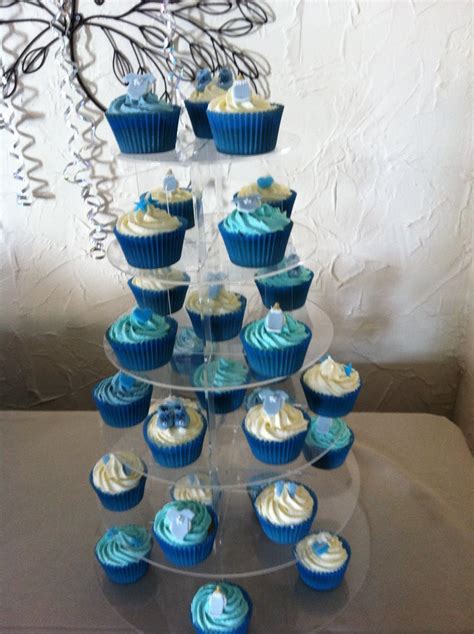 The baby shower desserts, of course! Baby Boy Shower Cupcake Ideas