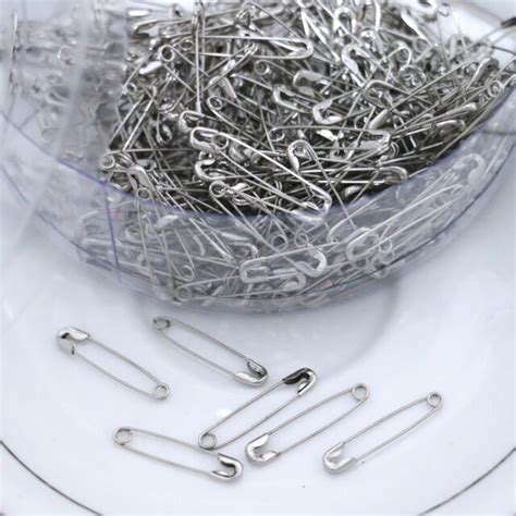 Steel Safety Pins Size1 1 116 27m1440 Picsrust Free Strong Sharp