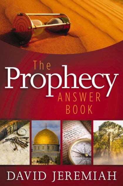 The Prophecy Answer Book By David Jeremiah Hardcover Barnes And Noble