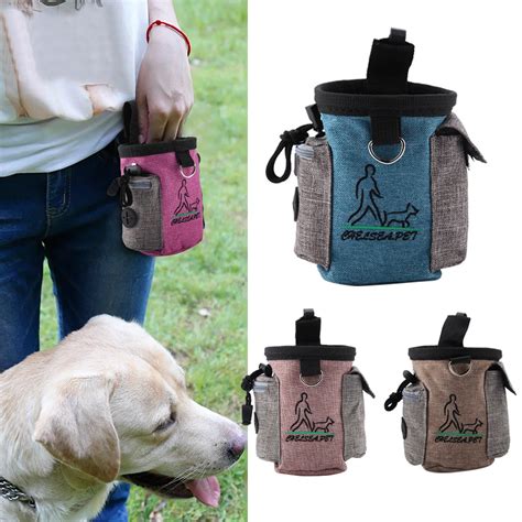 Pet Dog Training Food Treat Bags Pet Walking Feed Pocket Pouch Agility