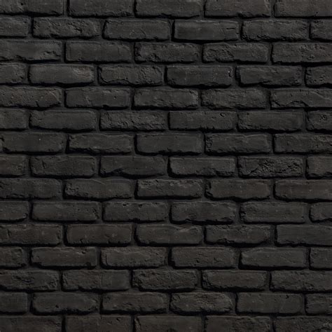 Koni Brick Old Chicago Thin Brick Brick Texture Black Brick Wall