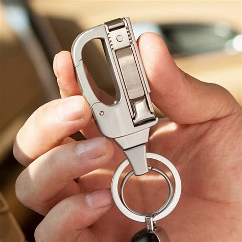 Luxury Car Key Chain Multifunction Keychains Folding Clipper Knife Edc