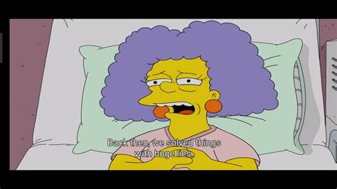 The Simpsons Selma Is Marges Mother Youtube