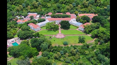 Victoria Falls Hotel Aerial Footage Zimbabwe Youtube