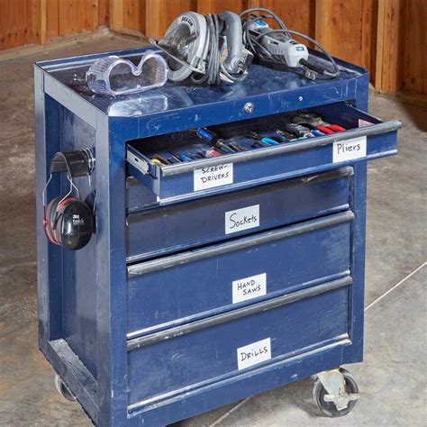 Check out these garage diy projects that will maximize your with our garage being my workshop and our primary storage area, it was filled to the brim with tools. Seriously Cheap Magnetic Toolbox Labels | The Family ...