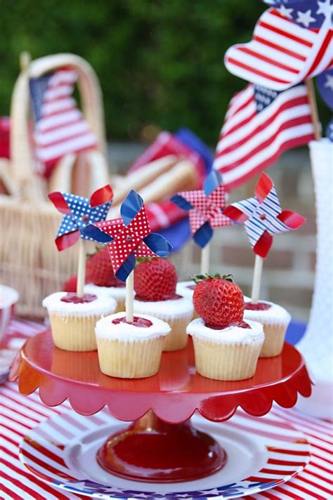 Red White And Blue Memorial Day Party Ideas Pizzazzerie