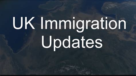 Uk Immigration Updates October 2020 Youtube