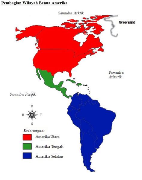 Pembagian Wilayah Benua Amerika Beserta Negara Dan Ibukotanya Riset