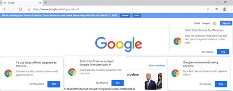 Why remove ads and invasive advertising from your chrome browser? Google pushes Microsoft Edge users to Chrome w/ pop-ups ...