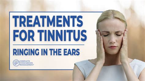 Treatments For Ringing In The Ears Tinnitus Youtube