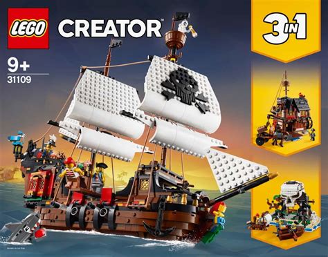 Lego creator pirate ship (31109) **brand new in box**. LEGO® Creator 31109 Pirate Ship - Build and Play Australia