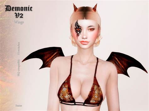 Sims 4 Devil Wings