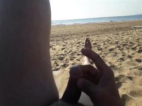 Public Nude Beach Masturbating Gay Masturbation Porn 68