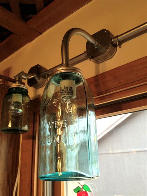 Canning jar lamp adapter (they are also available in a small mouth size). 15 Best DIY Mason Jar Light Ideas and Designs for 2020