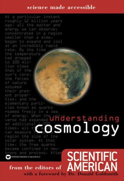 Understanding Cosmology By Editors Of Scientific American Hachette