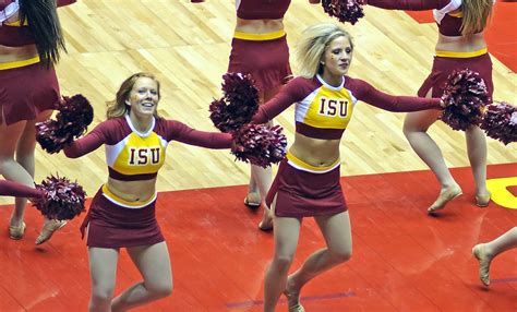 Iowa State Cyclone Cheerleaders Sd Dirk Flickr