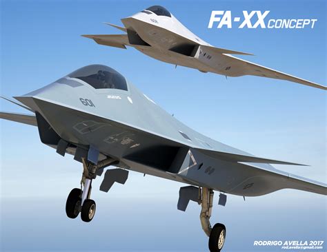 Sixth Generation Fa Xx Fighter Behance