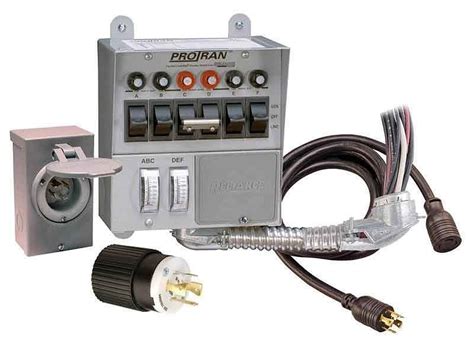 Reliance Controls 31406cwk Protran 6 Circuit 30 Amp Generator Transfer
