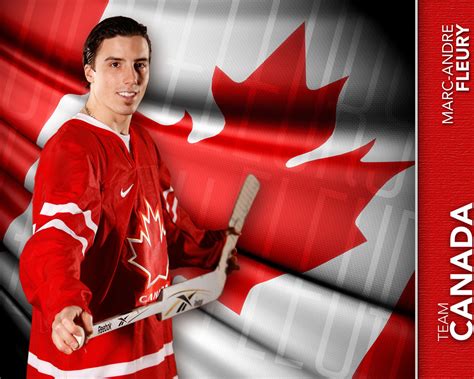 Marc was drafted out of the quebec major junior hockey league (qmjhl). 2010 Winter Olympics - Marc-Andre Fleury - Marc-Andre ...
