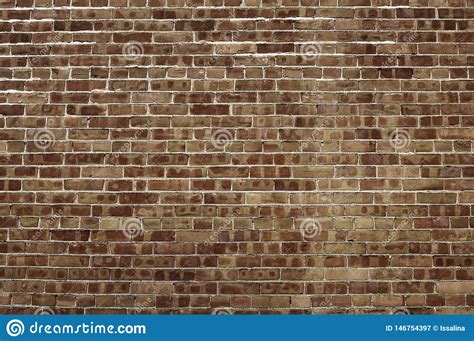 Old Red Brick Wall Background Texture Stock Image Image Of