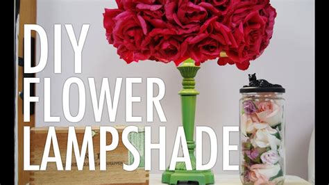 Picking diy cute flowers lampshade isn't an easy job. DIY Flower Lampshade with Mr. Kate - YouTube