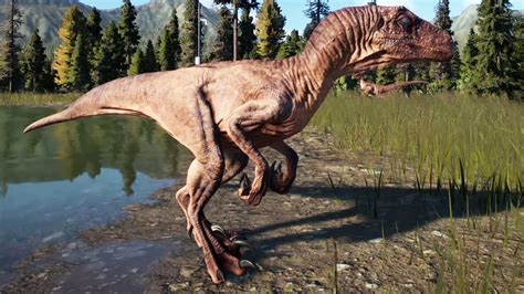 Jurassic World Evolution 2 Velociraptor Gameplay Ps5 Uhd 4k60fps Youtube