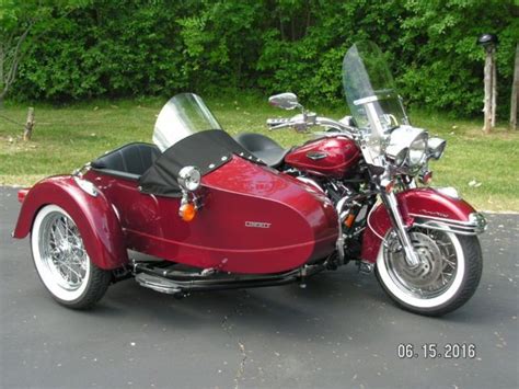 Harley Davidson 2002 Roadking Classic With 2014 Liberty Sidecar For
