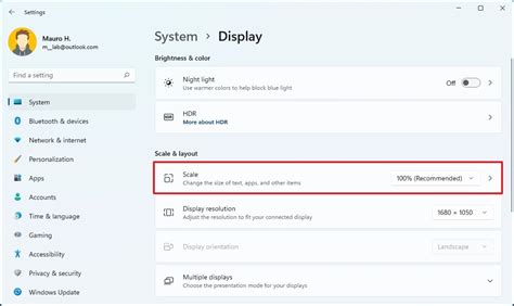 How To Adjust Display Scale Settings In Windows 11 Windows Central