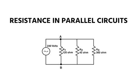 Resistance In Parallel Circuits Youtube