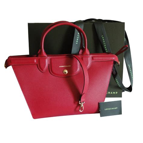 Find sac a dos longchamp in canada | visit kijiji classifieds to buy, sell, or trade almost anything! Sacs à main Longchamp Le pliage heritage Cuir Rouge ref ...