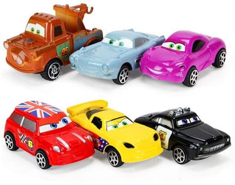 8pcs Cars Toys Lightning Mcqueen Vehicle Toy Car For Kids