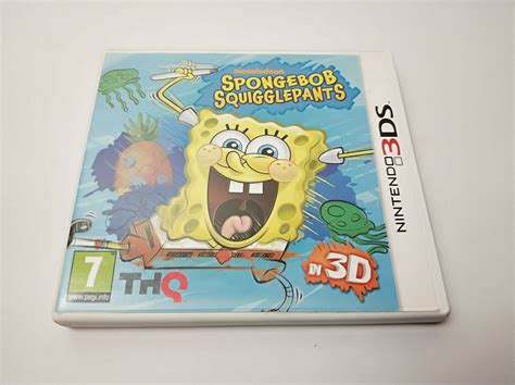 Like New Nintendo 3ds Spongebob Squarepants Squigglepants Aus Pal