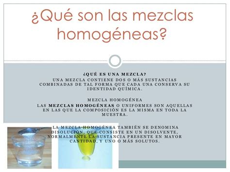 Que Es Mezclas Homogeneas Definicion Significado Y Concepto 2018 Images