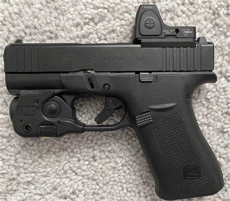 Glock 43X MOS, RMRcc and TLR-6. Just waiting for my holster and this