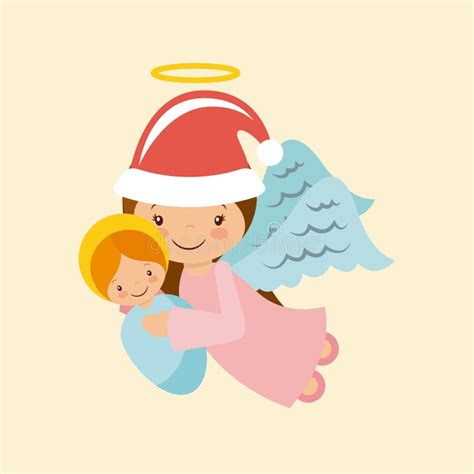 Angel Holding Baby Stock Illustrations 358 Angel Holding Baby Stock