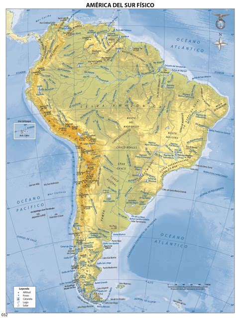 Mapa Fisico De America Del Sur De B Squeda Mapa Fisico Mapas F Sica