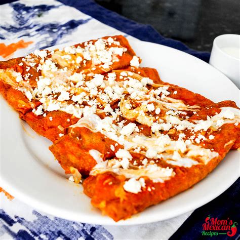 Red Chile Enchiladas Recipe Moms Mexican Recipes