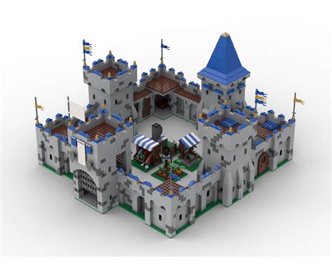 Lego Moc Full Castle Another Modular Castle Build By Omalley