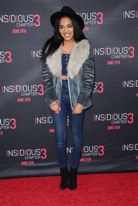 China Anne Mcclain Insidious Chapter 3 Premiere In Hollywood