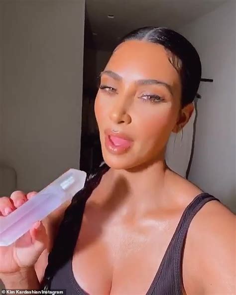 Kim Kardashian Is Unusually Tan And Sweaty As She Films A Video Big World News