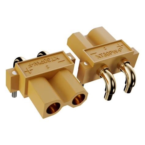 Right Angle Pcb Mount Xt30 Connector Mh Fc 2 Pack Gobilda