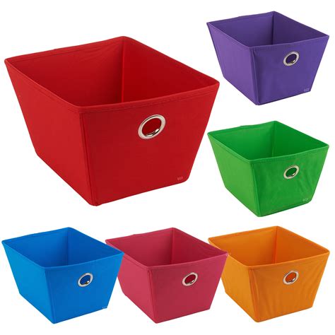 Fabric Storage Box Amazon Basics Collapsible Fabric Storage Cubes
