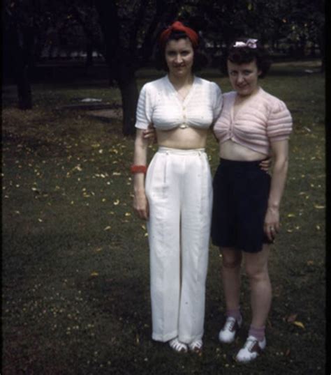 Straight Out Of The 40s Found Photos Of Women Glamour Daze 1940s