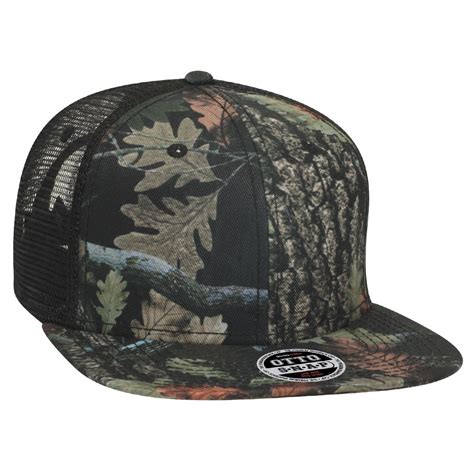 Otto Cap 105 1223 Camouflage Superior Polyester Twill 6 Panel Low