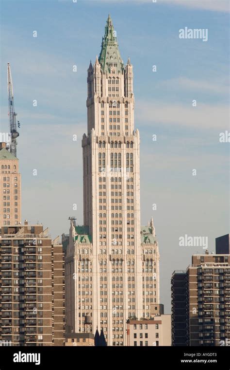 Woolworth Building New York City Nyc Stock Photo Alamy