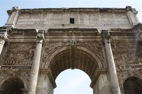 The Arch Of Septimius Severus Rome World History Encyclopedia